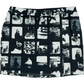 Motel Black Photo Print Skirt