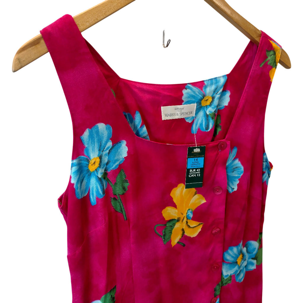 Marks & Spencer Pink Floral Dress