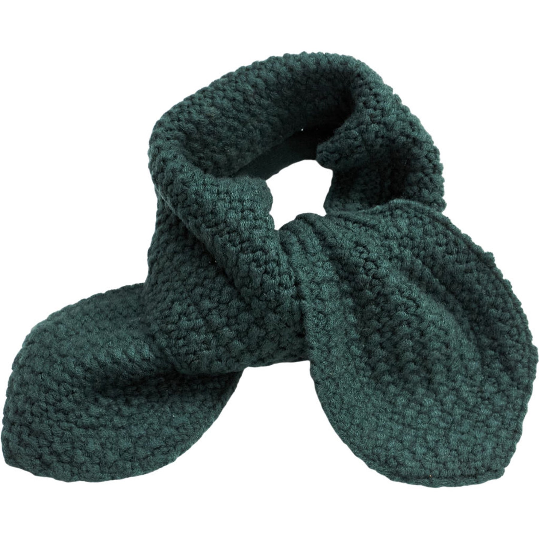 YMC Green Knit Scarf