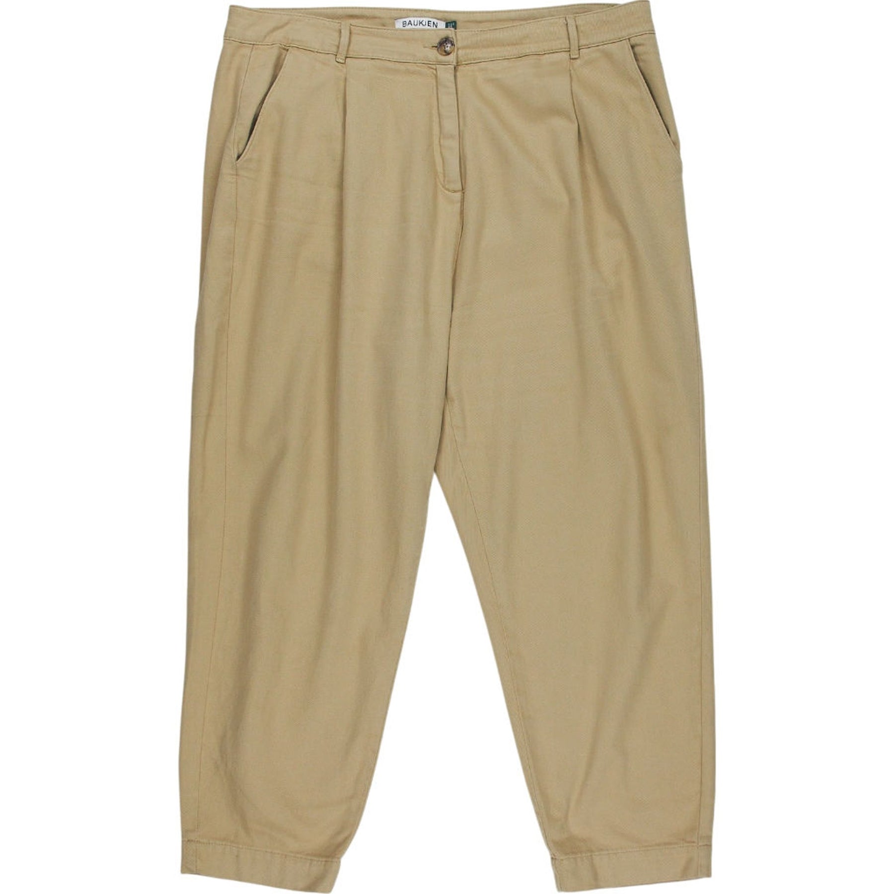 Baukjen Beige Trousers