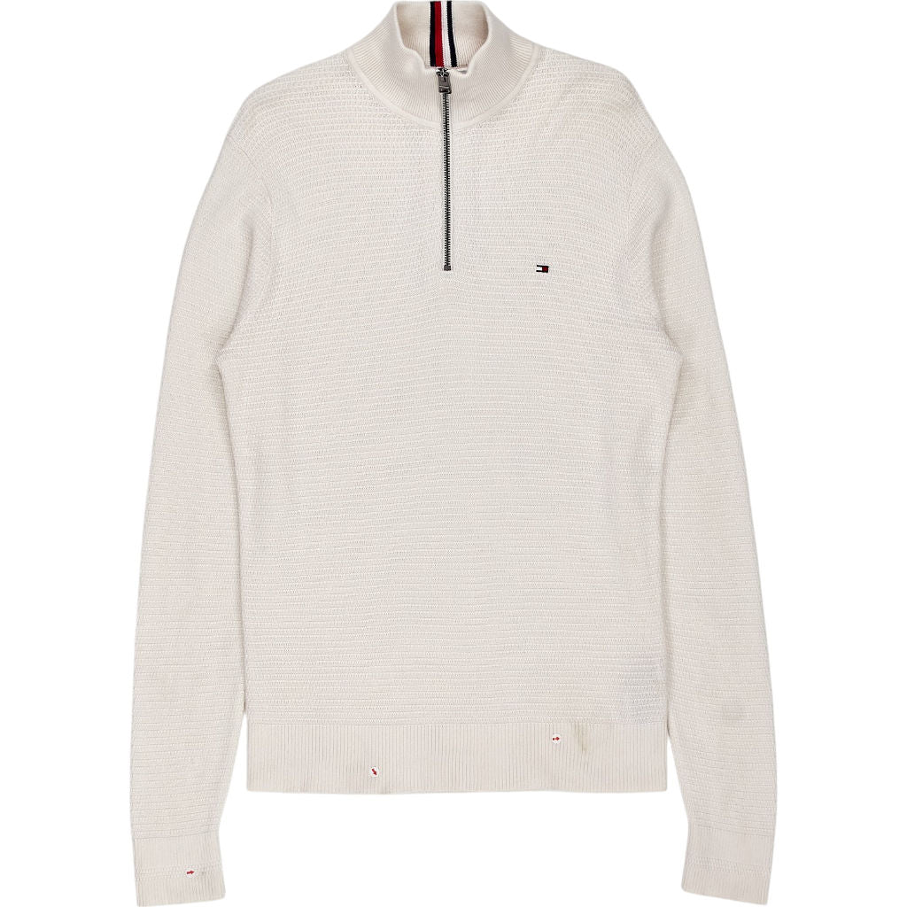 Tommy Hilfiger Cream Knitted Jumper