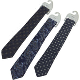 Moss Navy Patterned Tie Bundle x 3