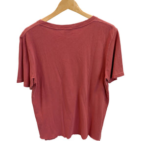 Saint Laurent Red Logo Tee