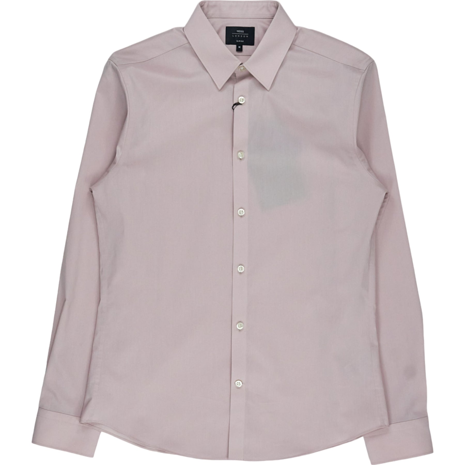 Moss London Pink Slim Fit Shirt