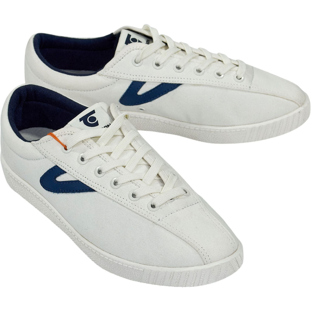 Tretorn White Navy Nylite '67 Sneakers