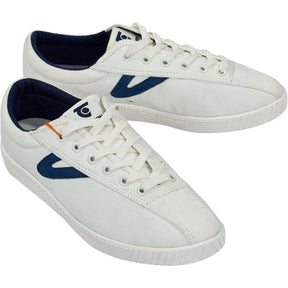 Tretorn White Navy Nylite '67 Sneakers