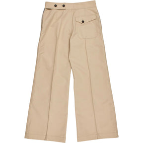 Studio Nicholson Beige Acapulco Cotton Twill Trousers