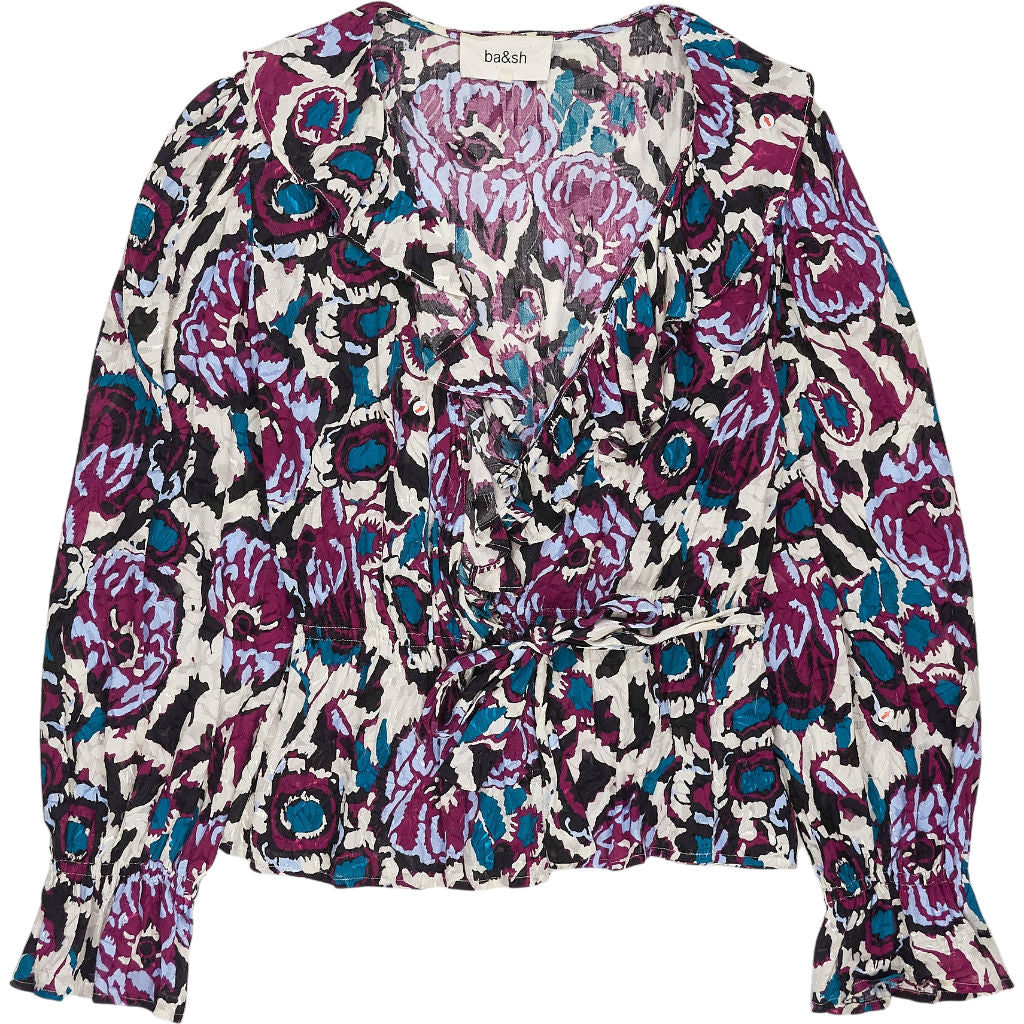 ba&sh Multicolour Floral Blouse