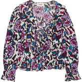 ba&sh Multicolour Floral Blouse