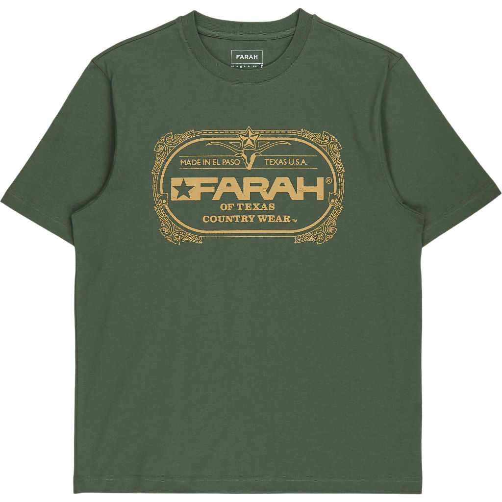 Farah Green Matingly Graphic T-Shirt