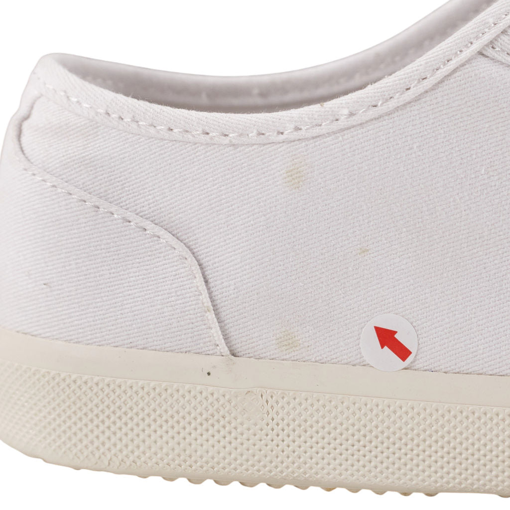 Hush White Henley Canvas Trainers