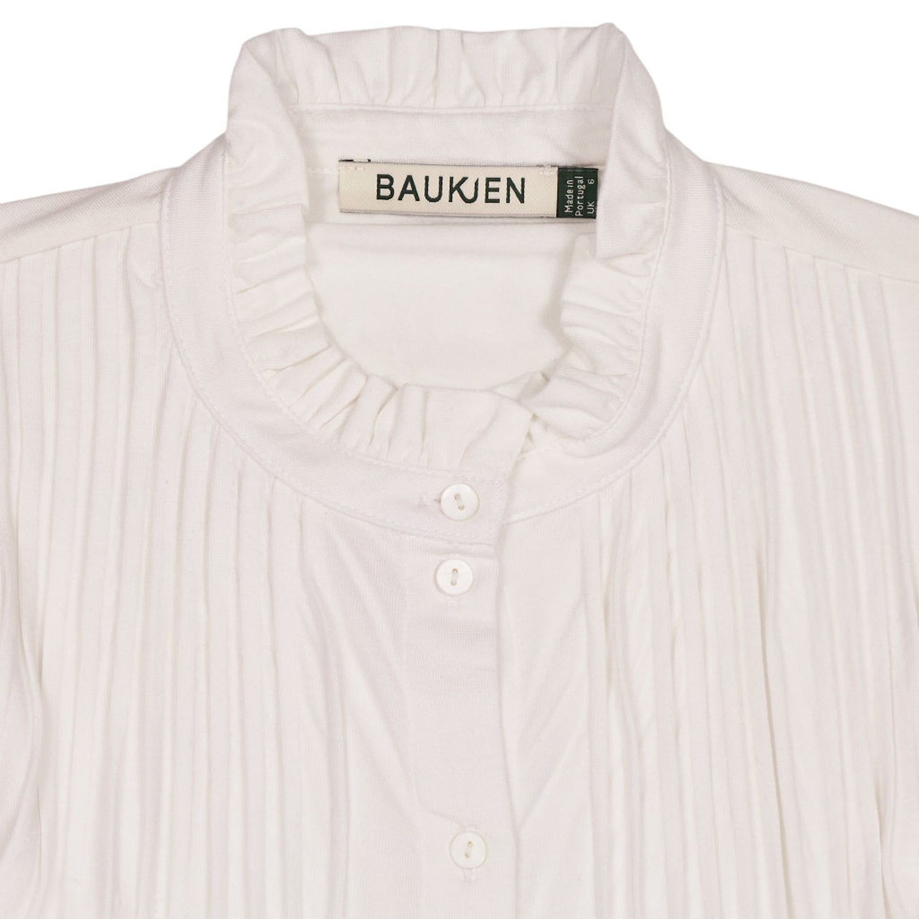 Baukjen White Ruffle Blouse