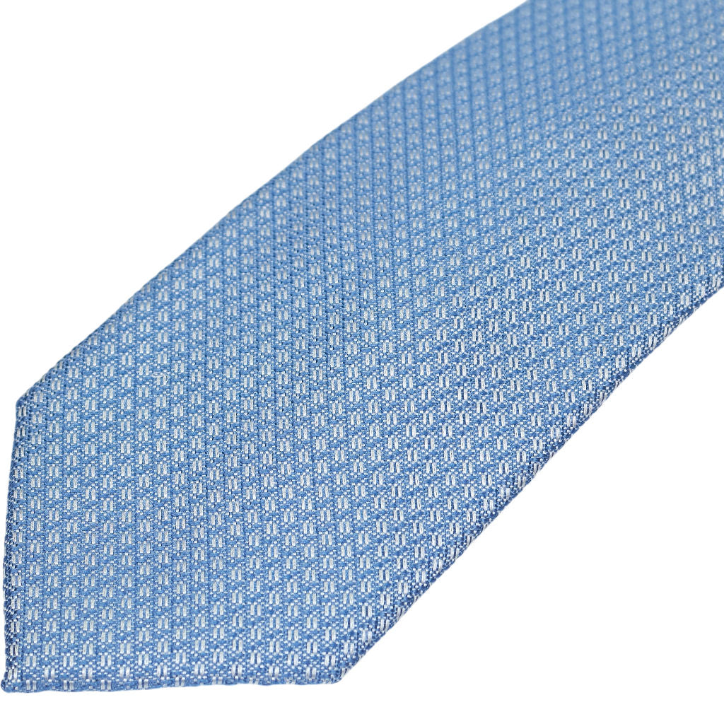 Moss Blue Floral Pattern Tie Bundle x 3