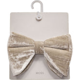 Moss Winter Velvet Bow Tie