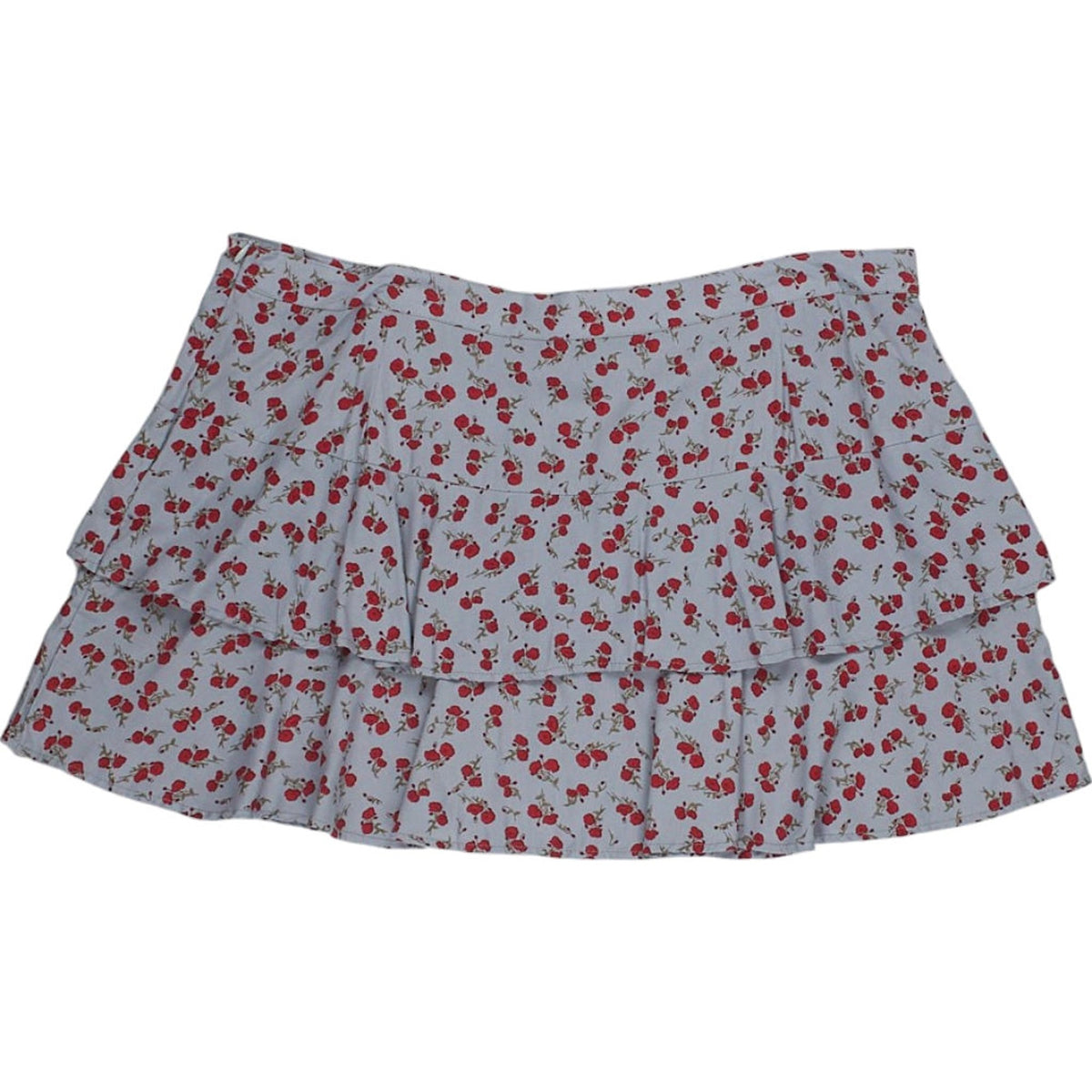 Motel Blue Floral Lovisa Mini Skirt