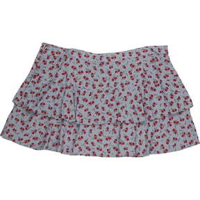 Motel Blue Floral Lovisa Mini Skirt