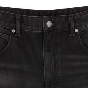 Pull & Bear Black Wide Straight Jeans