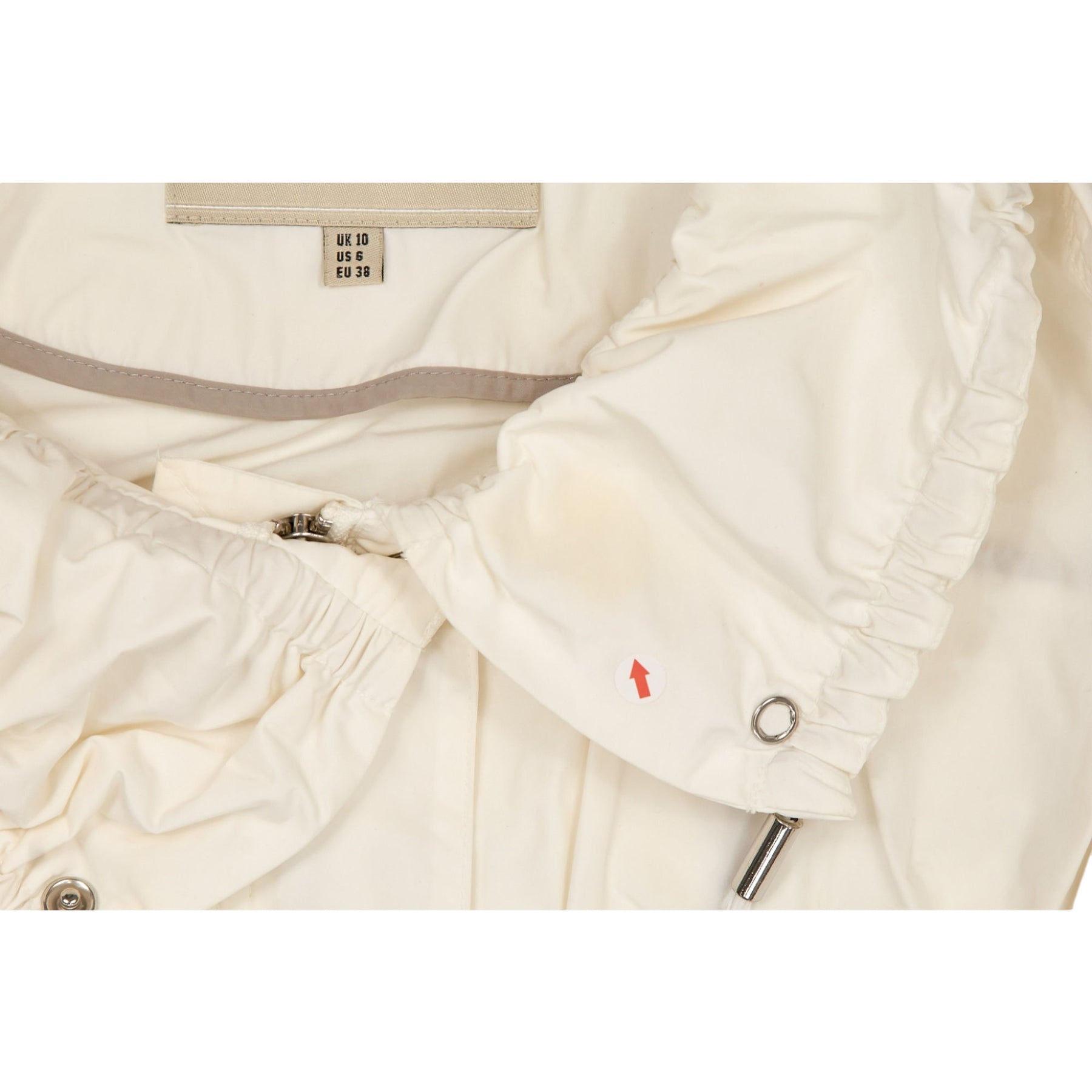Karen Millen Cream Parka Jacket