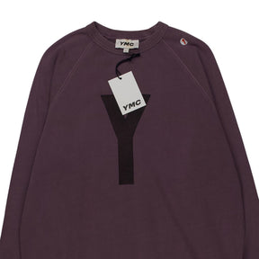 YMC Purple Logo Sweatshirt
