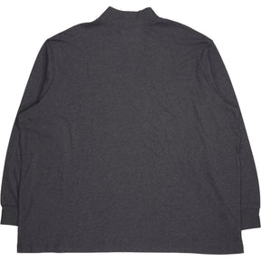 Lands' End Grey Super-T Long Sleeve Top