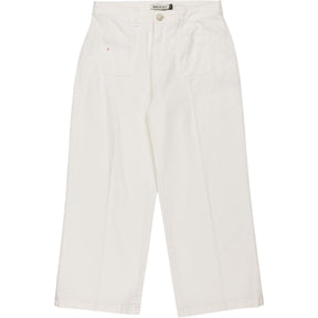 Baukjen White Jena Organic Cotton Crop Jeans