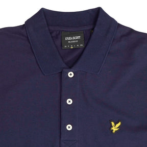 Lyle & Scott Navy Relaxed Fit Polo Shirt