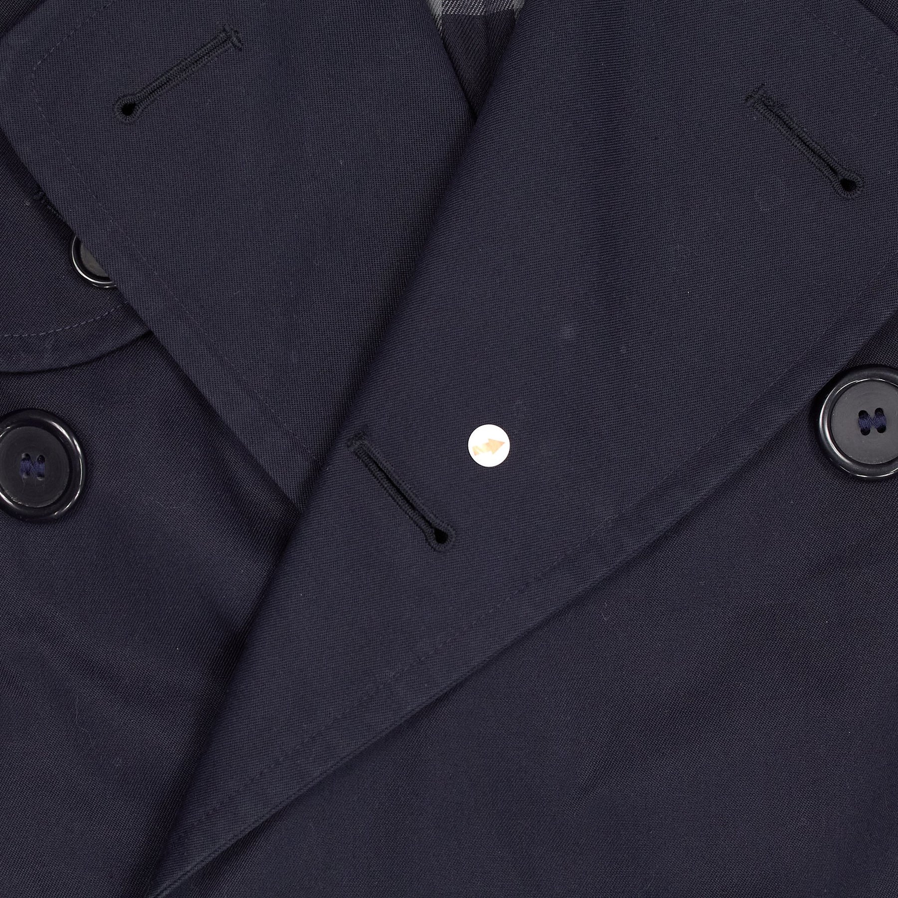 Burberry Navy Trench Coat