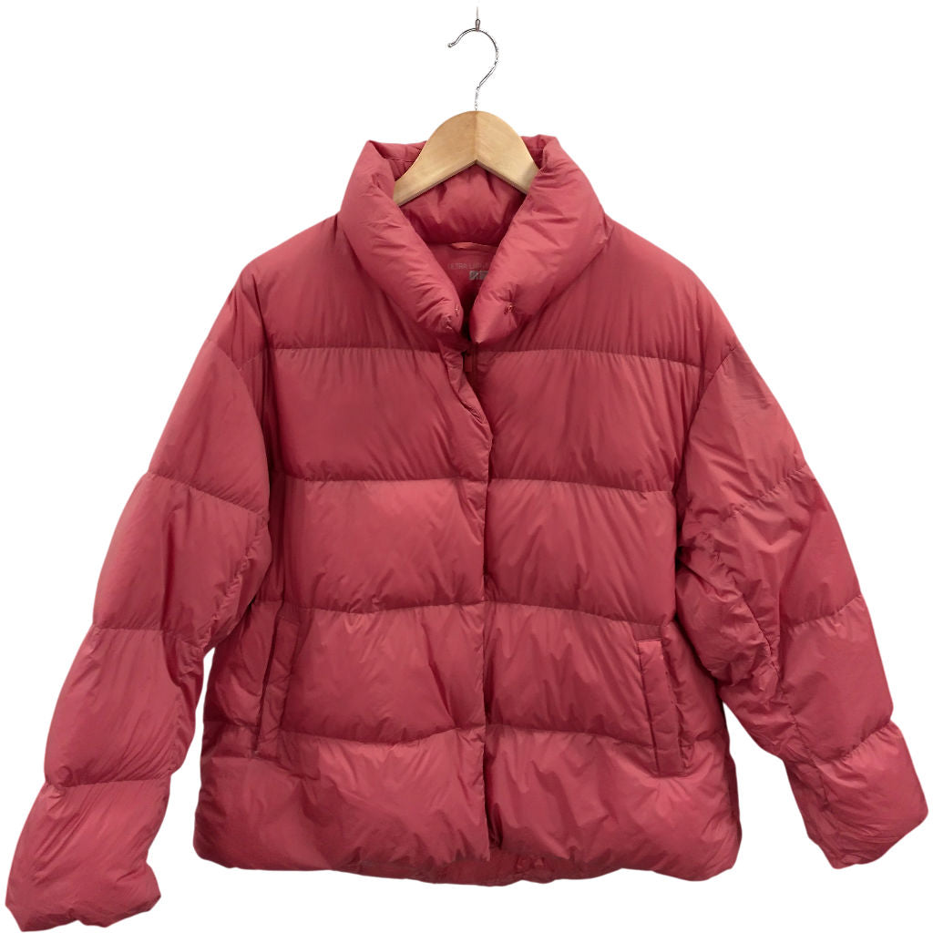 Uniqlo Dark Pink Ultra Light Down Jacket