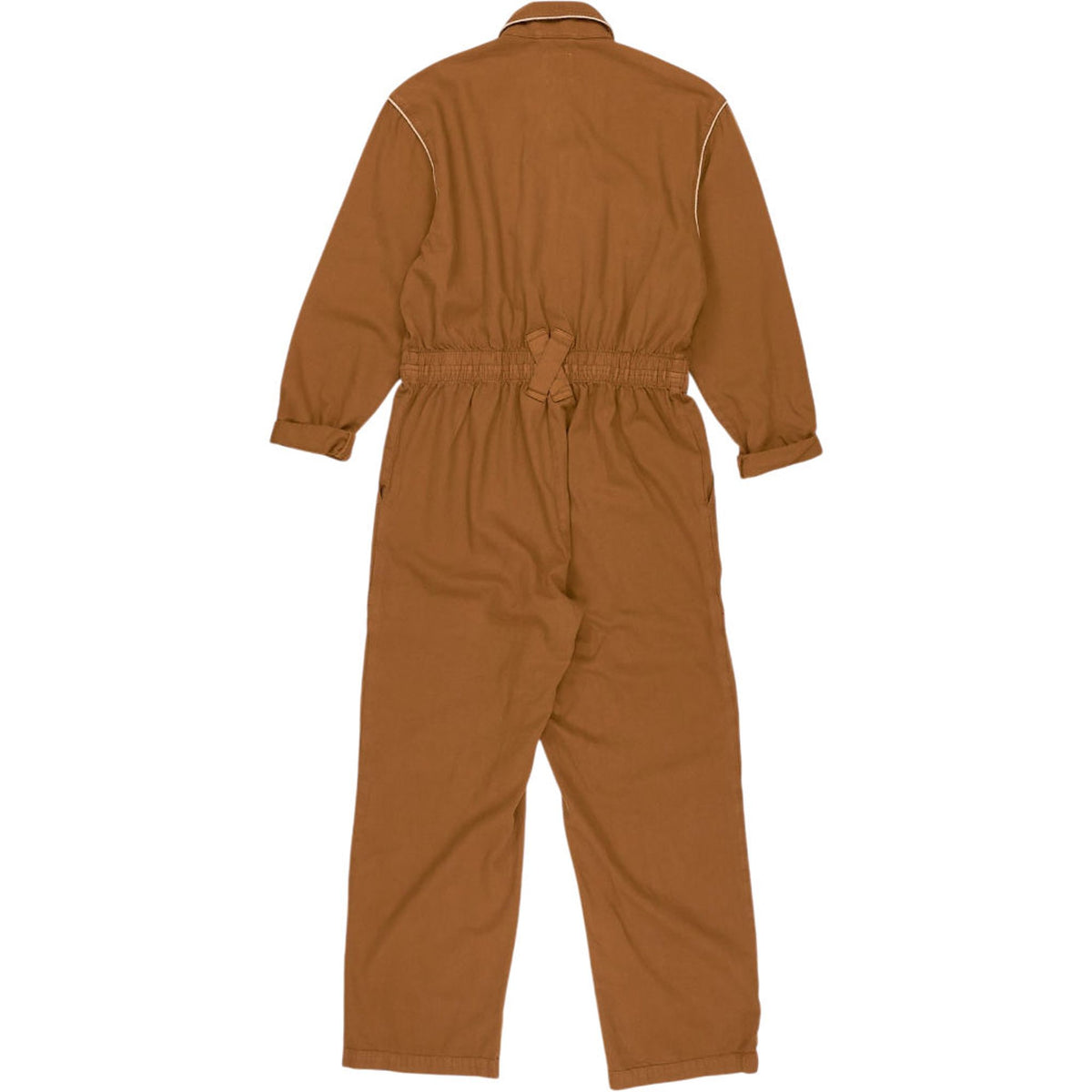 seventy + mochi Brown Cotton Jumpsuit