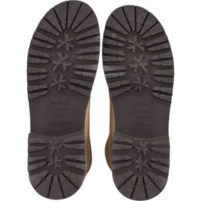 Fracap Beige Suede Moccasin Shoes