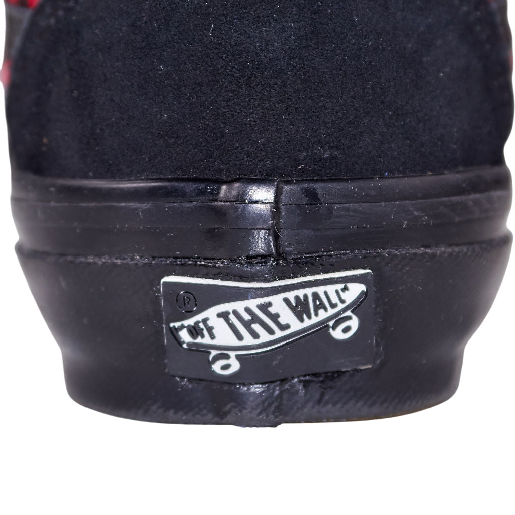 Vans Black Red Flame LX Old Skool Trainers