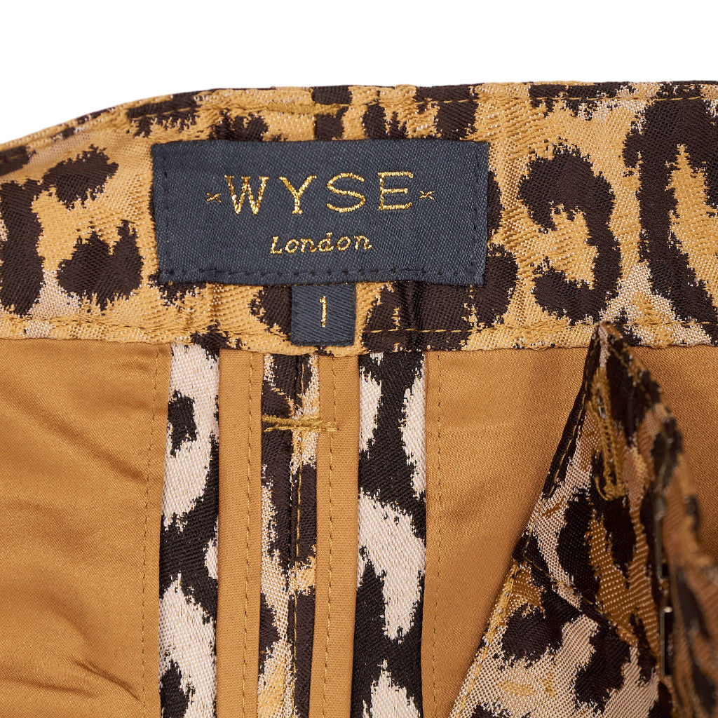 WYSE Leopard Print Trousers