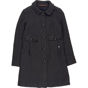 Comptoir Des Cotonniers Grey Wool Blend Coat
