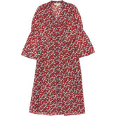 Michael Kors Red Floral Dress