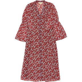 Michael Kors Red Floral Dress