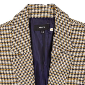 ME+EM Houndstooth Blazer