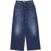 Seventy + Mochi Blue Slouchy Gracie Jeans