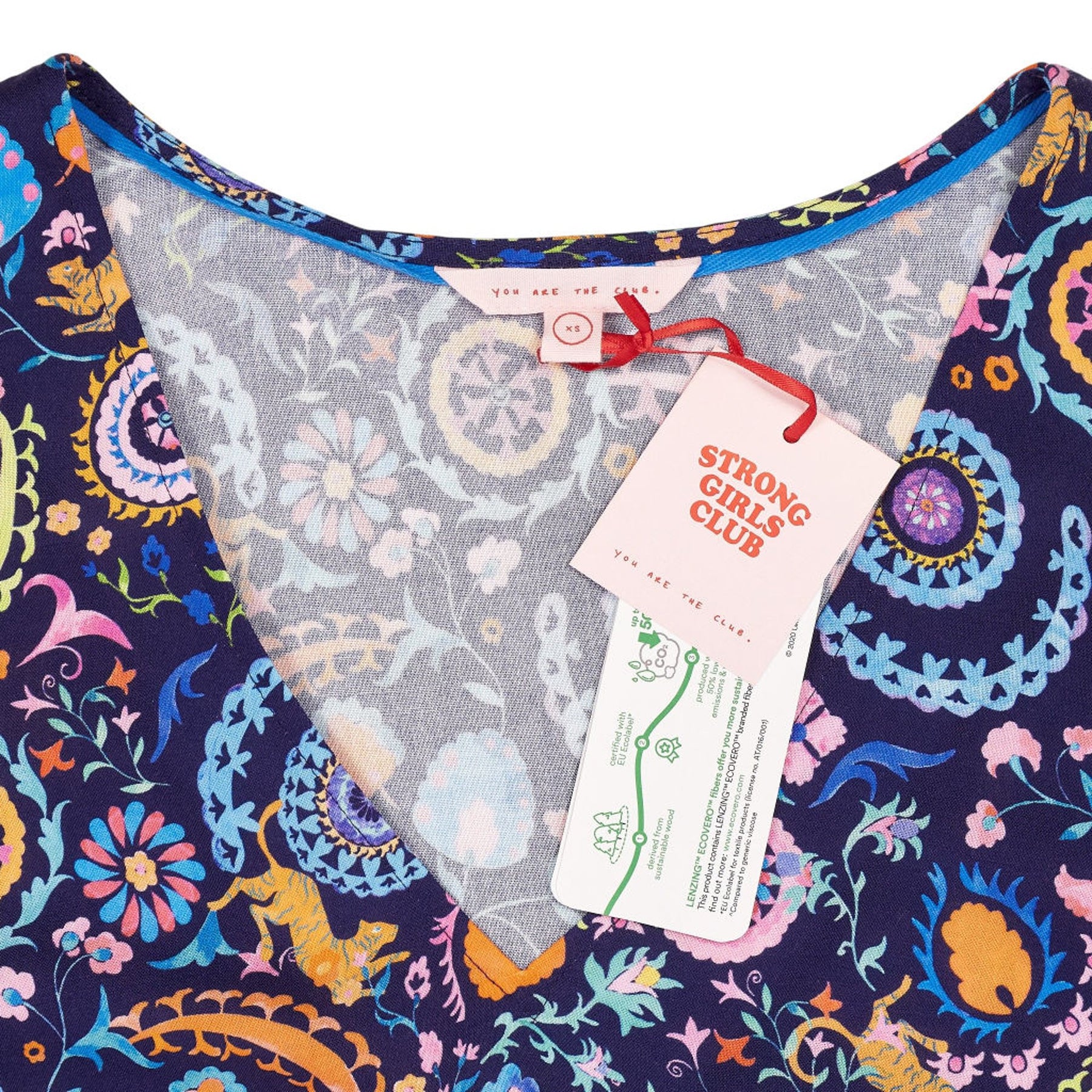Strong Girls Club Multicoloured Boho Dress