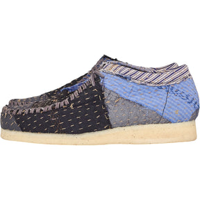 By Walid Patchwork Trainers Blue