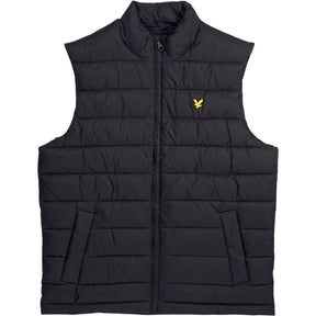 Lyle & Scott Black Quilted Puffer Gilet
