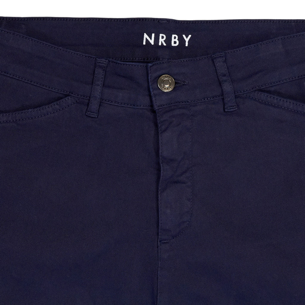 NRBY Navy Cropped Trousers
