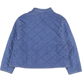 Rixo Blue Denim Rhae Outerwear Jacket