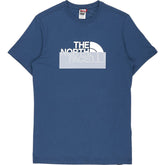The North Face Blue M Cover Box SS Tee