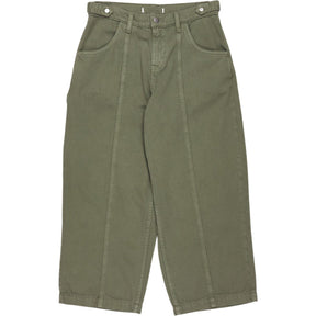 seventy + mochi Olive Green Cotton Trousers