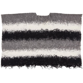 James Lakeland Black Grey Bicolor Tie Dye Knit
