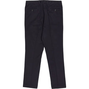 Lands' End Black Straight Fit Trousers