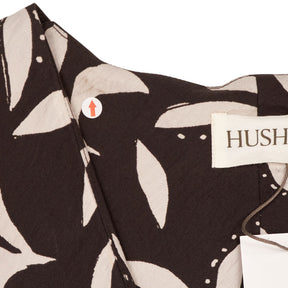 Hush Chocolate Palm Print Midaxi Dress