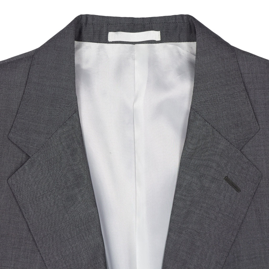 Richard Anderson Grey Wool Mohair Suit