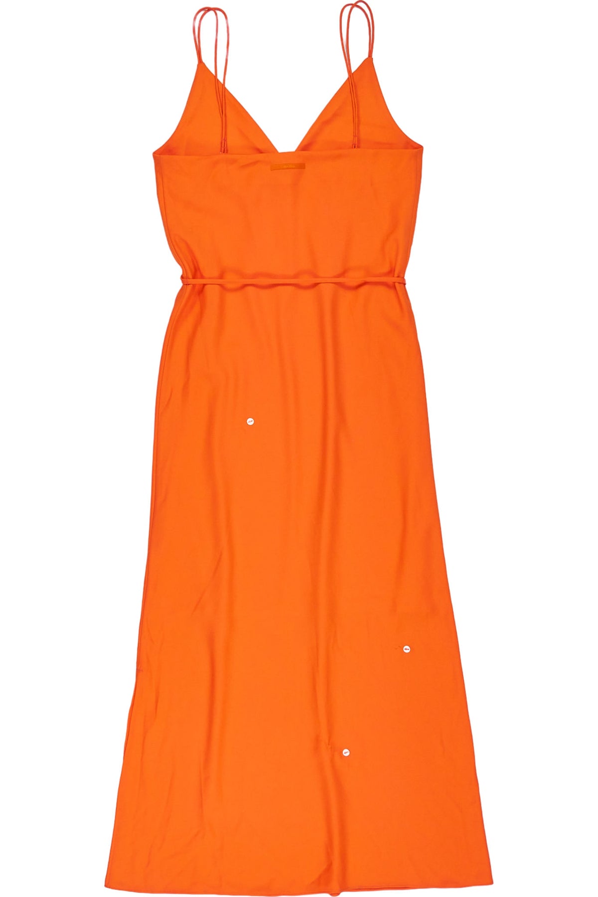 Calvin Klein Orange Camise Slip Dress