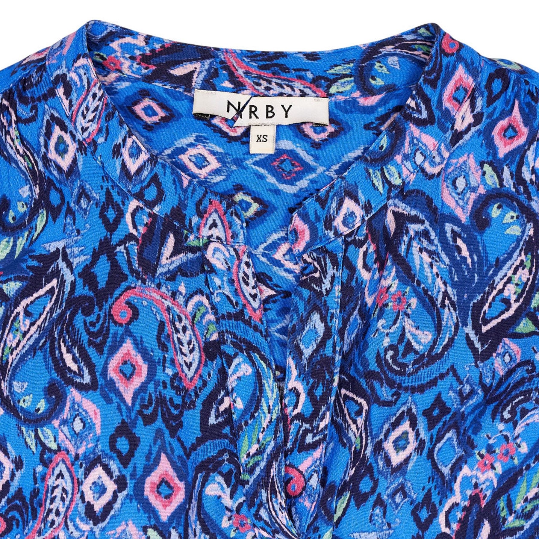 NRBY Blue Patterned Blouse